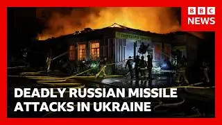 Russia launches deadly strikes on Ukraine's capital Kyiv | BBC News