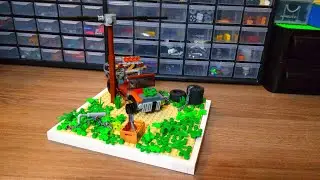 Lego Jeep Barn Find MOC