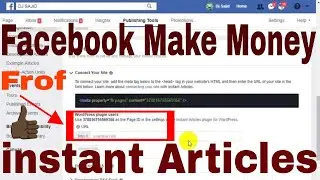 Facebook instant articles Create 2018
