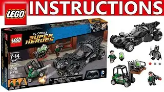 How to Build LEGO 76045 Kryptonite Interception | LEGO DC Instructions