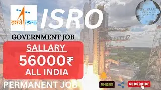 ISRO Recruitment 2024 🔥🔥| ₹60,000/month | Freshers Eligible | LatestJob Vacancy 2024