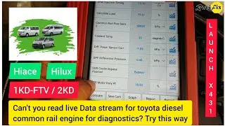 Как считать полные данные в реальном времени для дизельного двигателя Toyota 1KD-FTV с помощью ск...