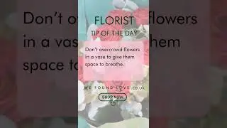 FLORIST TIP OF THE DAY! Aberdeen Flower Delivery