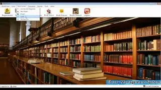 Library  Management Software Design in Visual Basic.Net || final year #project