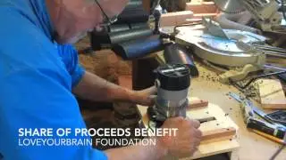 Vew-Do x LoveYourBrain Balance Board: Hand Crafted In the USA