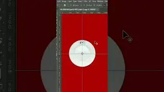 Utilizing Photoshop, make a circle pattern l #graphicdesign #tutorial #photoshop  #tricks  #shorts