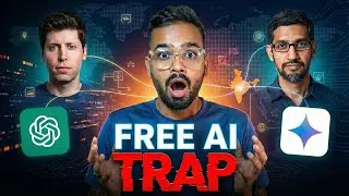 The Real Reason AI is Free in India (It's Not Charity)