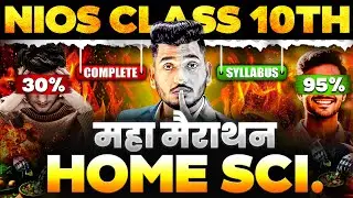 NIOS Class 10th Home Science Most Important Questions with Solutions | Pass 100% | NO Fail
