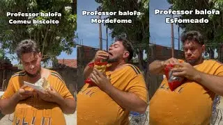 PROFESSOR BALOFA E O FILHO BALOFINHA X PROFESSOR BALOFA COMEU LANCHE DOS ALUNOS 