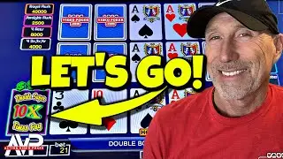 10X Multiplier COULD BE HUGE!! 😮 DSTP Video Poker