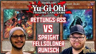 YuGiOh Rescue Ace VS Spright Fur Hire Runick deutsch | Stream Duell 656 | Trader Master Duel 2023