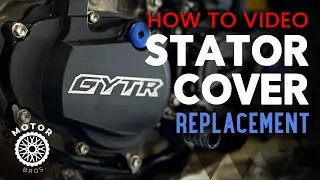 How to Replace Stator (Ignition) Cover on YZ 250FX
