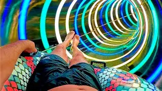 Space Hole Water Slide at G&uuml;ral Premier Tekirova Waterpark T&uuml;rkiye