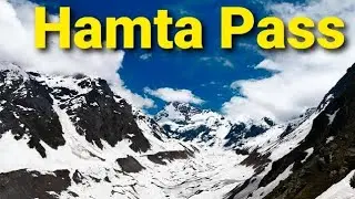 #manali ⛄☃️to Hamta Pass || During⛄ Snowfall || Live Snowfall || Beautiful Road Trip|| Vlog For You|