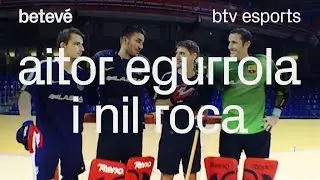 Aitor Egurrola i Nil Roca superen els reptes del 'btv esports' | betevé