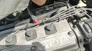 Запуск и работа ДВС Toyota Corsa EL45, 5EFE, 4WD
