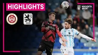 Wehen Wiesbaden - TSV 1860 M&uuml;nchen | Highlights 3. Liga | MAGENTA SPORT