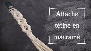 Macrame Tutorial &mdash; Pacifier Clips &mdash; Beginner