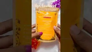 Alps Goodness Orange🍊 Peel Powder Review #alpsgoodness #skincare #shorts #natural #diy #ytshorts