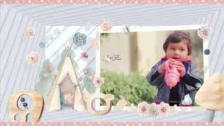 First Birthday Video Invitation | 1st Birthday Invitation Video Template