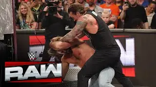 ПОЛНЫЙ СЕГМЕНТ: Сет Роллинс подрался с CM Punk после угроз Полу Хейману: Raw, 7 апреля 2025 г.