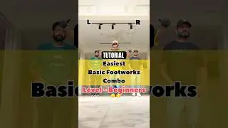 Easiest Basic footworks combo Tutorial for beginners #dancetutorial #cwalktutorial #jddancetutorial