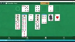 Klondike-Hard-I, Move Challenge I Episode-8 -Microsoft Solitaire Collection|Star Club