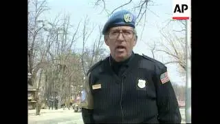 Bosnia - Police Task Force In Banja Luka