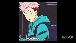 Yuji ask gojo who would win gojo Or sukuna#anime #animation 