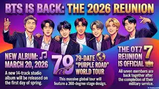 BTS 2026: The OT7 Comeback Update We&rsquo;ve All Been Waiting For!