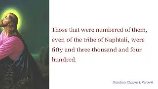 Old Testament - Numbers Full Book