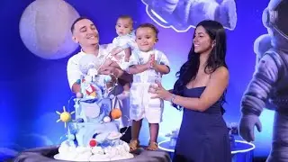 FESTA COMPLETA • 2 ANINHOS DE JORGE 💙✨️