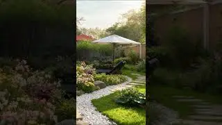 Modern Backyard Oasis: Tranquility & Outdoor Comfort!