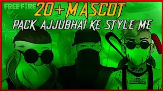 TOP 20 BEST MASCOT LOGO PACK FOR FREE FIRE || FREE FIRE MASCOT LOGO PACK || 20 MOScOT LOGO PACK FF