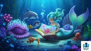 Underwater Mermaid Kingdom 🧜&zwj;♀️ Relaxing Bedtime Story for Kids
