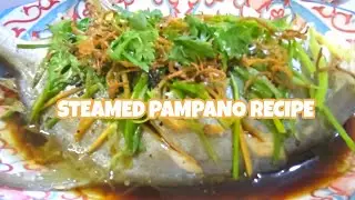 Quick & Easy l Healthy Steamed Pampano Recipe