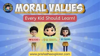 Песня о моральных ценностях для детей | Prisha The Explorer #kidssongs #kidsrhymes