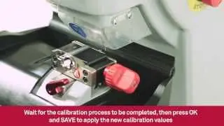 Calibration of jaws for laser keys, edge cut keys and Ford Tibbe keys | Keyline 994