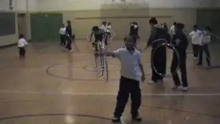 Aurahoops visits Gibson Elementary
