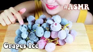 ASMR FROZEN GRAPES (Crunchy Slushy Eating Sounds) NO TALKING | MISS PHAM ASMR