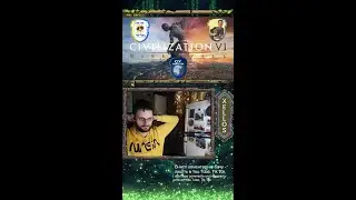 💙💛 SHORTS Civilization 6 World Cup 10 #7 /1 Civ Ukraine vs Slojnii Memas друга гра рестрім: @КАЧ