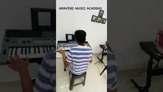 Thendral Vandhu Song Performed By Prajesh | Aravind Music Academy #keyboardclass #keyboardcover