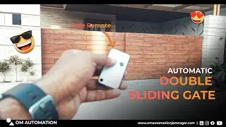 Telescopic Sliding Gate | Automatic Double Sliding Gate | Om Automation