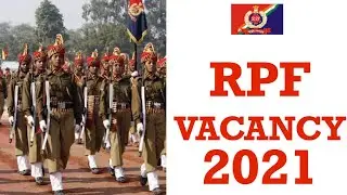 RPF Constable Vacancy 2021 // RPF Recruitment 2021 / Study For Dreams