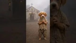 What This Puppy Did on Christmas Will Touch You 😢 #ai #viral #puppyworldai.1