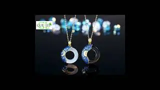 Sun and Moon Friendship Necklaces Set for 2 by Gullei.com
