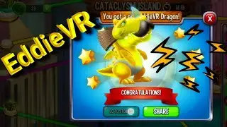 [Dragon City] เดินเตาะแตะสไตล์กับน้องผ้าอ้อมเหลือง EddieVR ณ Cataclysm Island |CATACLYSM #3| amSiNE