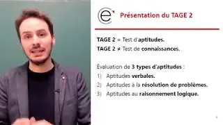 Préparer le Tage 2 pour le concours TREMPLIN Bac +2