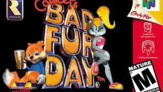 Conker's bad fur day music: Credits