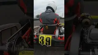 Losing the lead from pole position and slipstreaming #karting #kartingtime #gokarting #racing #f1